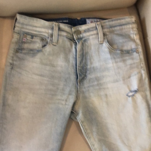 RARE AG “AG-ED” FARRAH SKINNY ANKLE IN 24 SEABIRD WASH - Picture 3 of 11